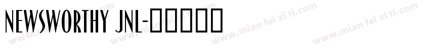 Newsworthy JNL字体转换